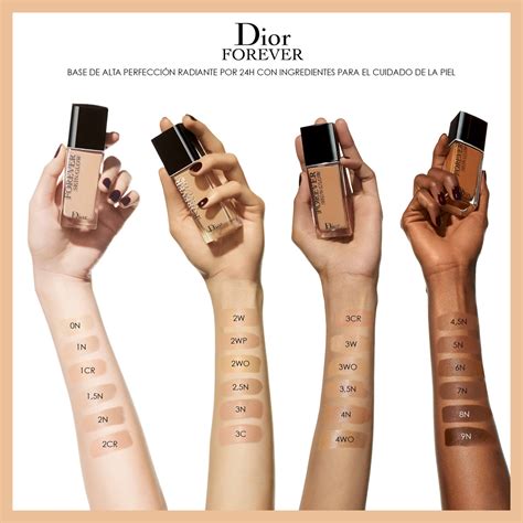 base dior forever tonos|Dior forever maquillaje.